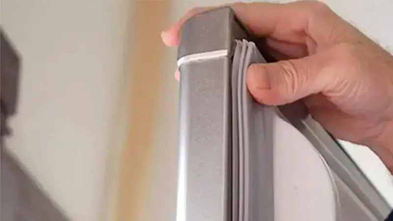 فرسودگی لاستیک درب و ایجاد برفک یخچال