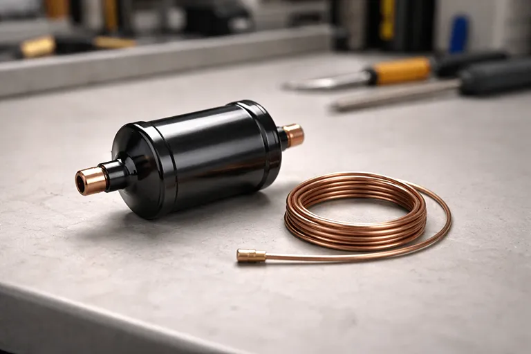 خرابی فیلتر درایر یا لوله مویی و افت سرمایش یخچال