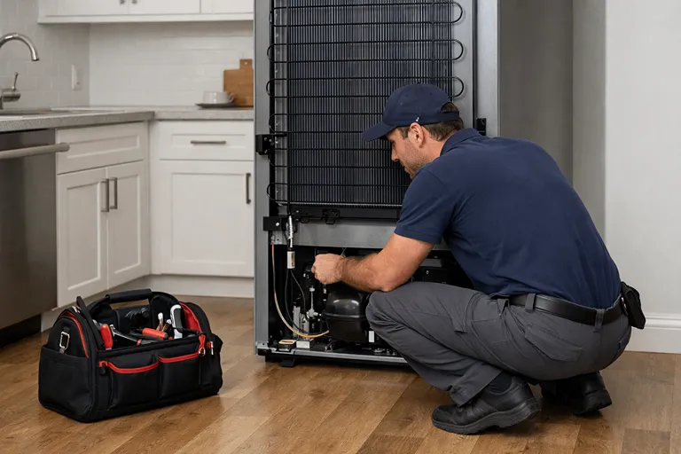 زمان تماس با تعمیرکار برای صدای غیرعادی و شدید یخچال