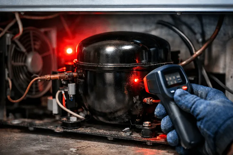 زمان تماس با تعمیرکار برای کمبود گاز یخچال و جلوگیری از آسیب کمپرسور