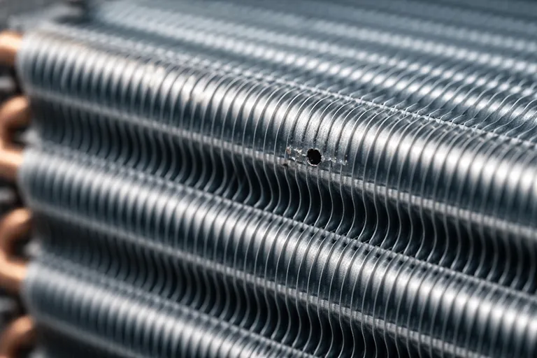 سوراخ شدن اواپراتور یا کندانسور و علت خالی شدن گاز یخچال