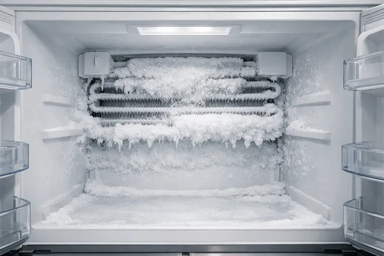 علت برفک زدن یخچال و نشانه های یخ زدگی داخل فریزر