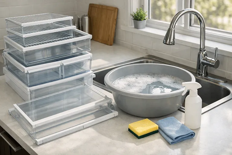 تمیزکاری اصولی برای از بین بردن بوی بد یخچال