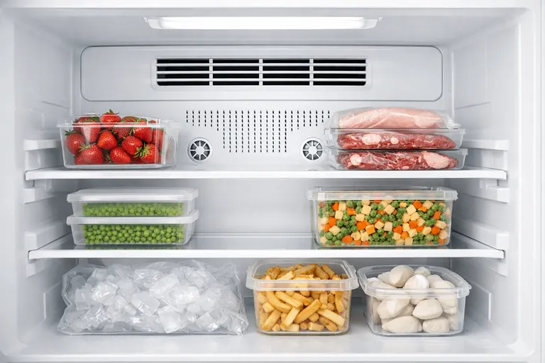 یخچال بدون برفک و گردش هوای داخلی فریزر