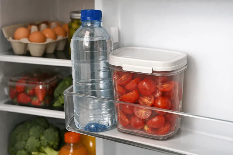 فشار بطری و ظروف باعث چفت نشدن و بسته نشدن درب یخچال