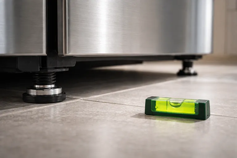 تراز نبودن یخچال به عنوان علت بسته نشدن درب یخچال