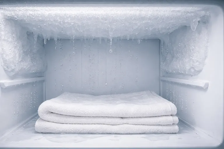 دیفراست دستی یخچال برای آب کردن برفک به روش ایمن