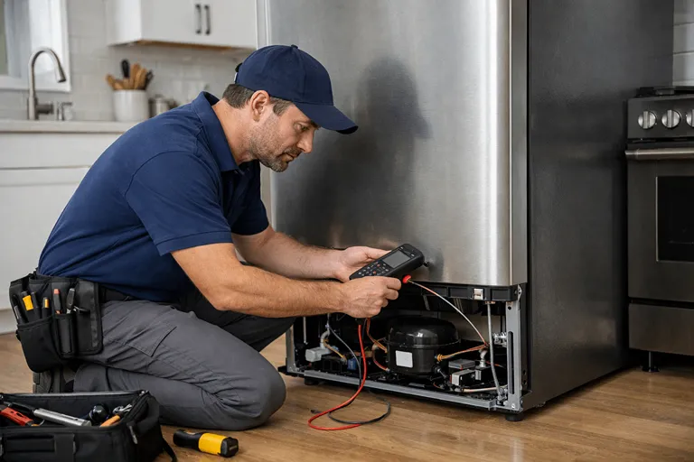 زمان تماس با تعمیرکار برای مشکل یخ زدن مواد غذایی در یخچال