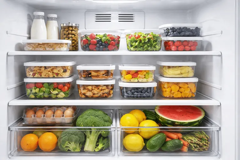 چیدمان صحیح داخل یخچال برای گردش هوا و جلوگیری از برفک