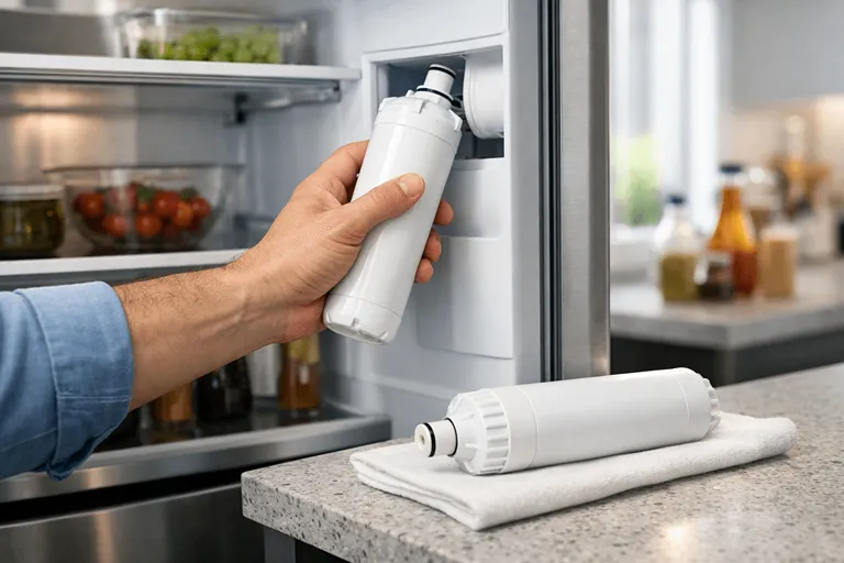 آموزش تعویض فیلتر آب یخچال در منزل به صورت مرحله به مرحله