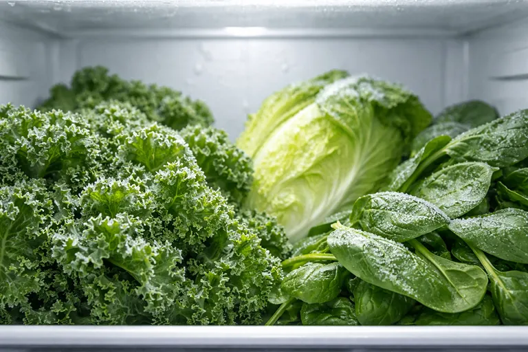 علت یخ زدن میوه و سبزیجات در یخچال به دلیل سرمای مستقیم