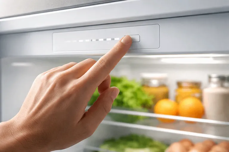 تنظیم دمای یخچال برای جلوگیری از یخ زدن سبزیجات