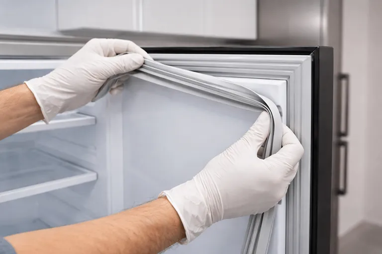 آموزش تعویض لاستیک دور درب برای رفع مشکل بسته نشدن درب یخچال