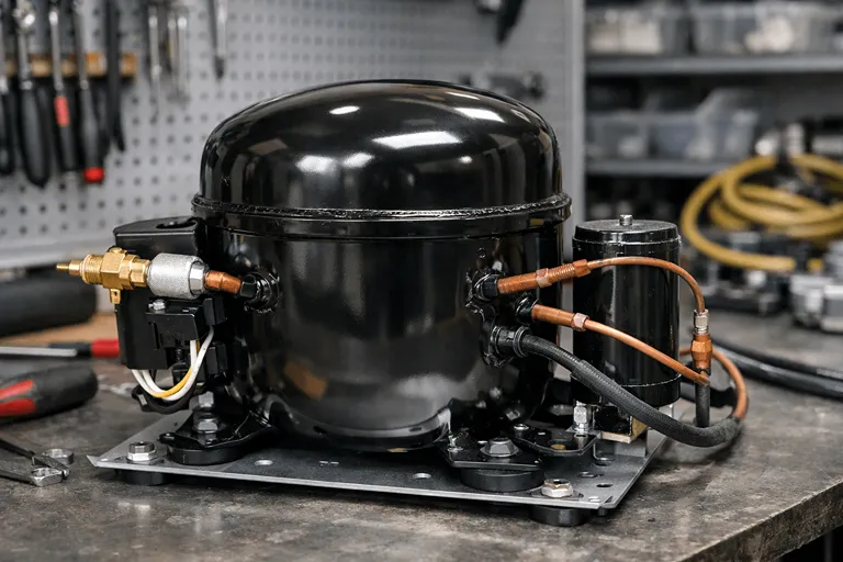 مشکل کمپرسور و افت سرمایش در ارور HRS یخچال