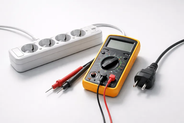 تست سریع برق برای روشن نشدن نمایشگر یخچال با بررسی پریز و کابل