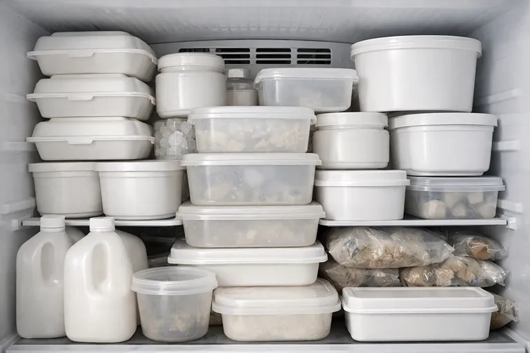 چیدمان فشرده داخل یخچال و مسدود شدن گردش هوا