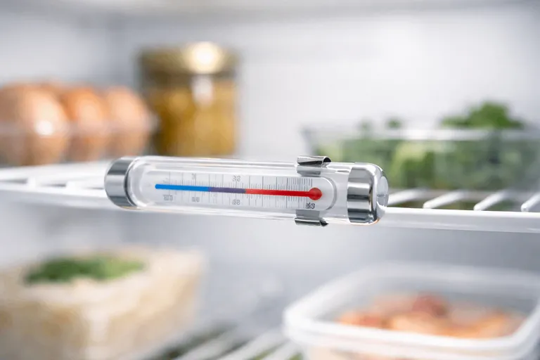 اندازه گیری دمای واقعی یخچال برای جلوگیری از یخ زدن سبزیجات