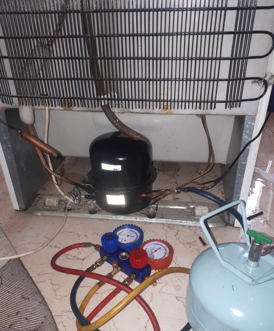 شارژ گاز یخچال