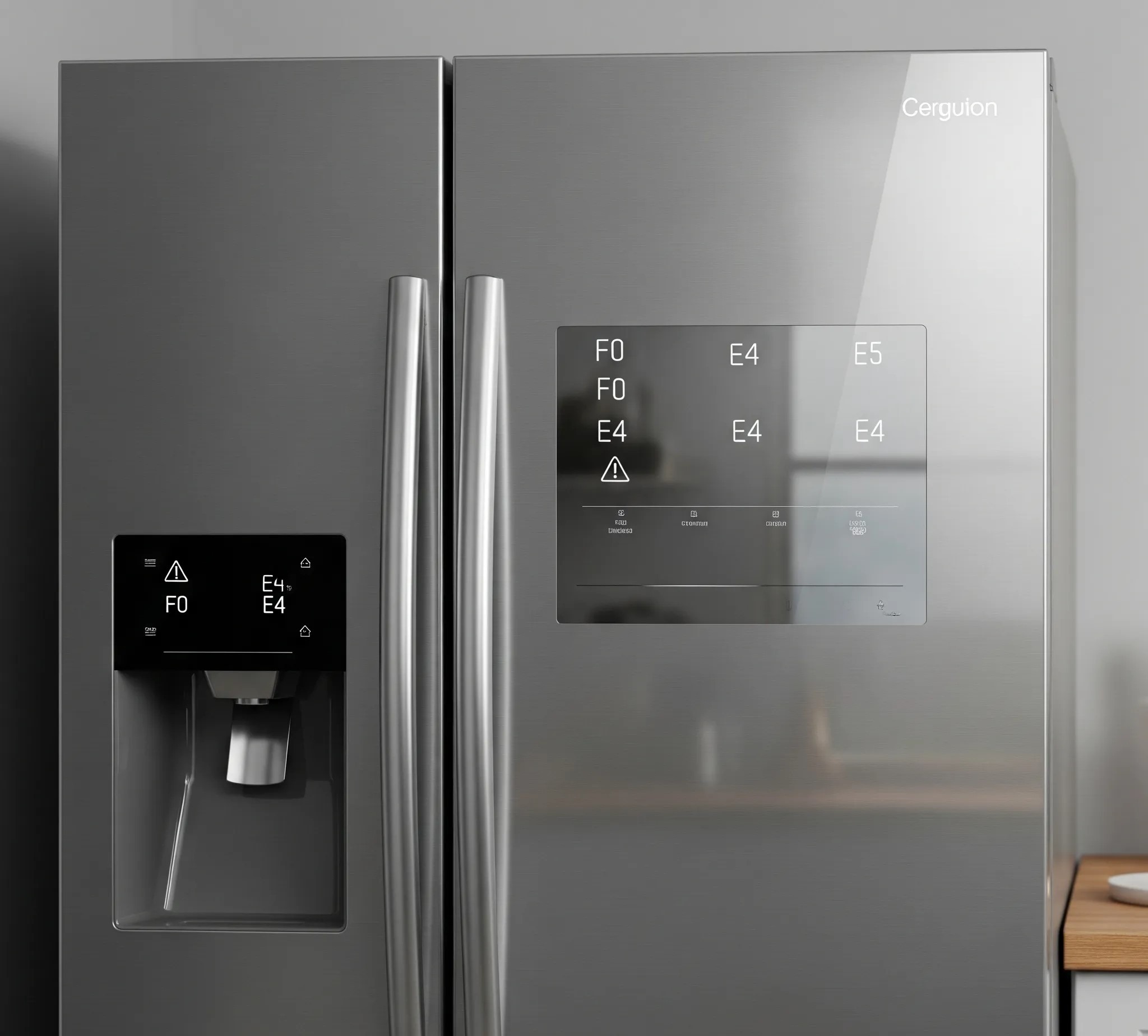 ارور نشت گاز یخچال