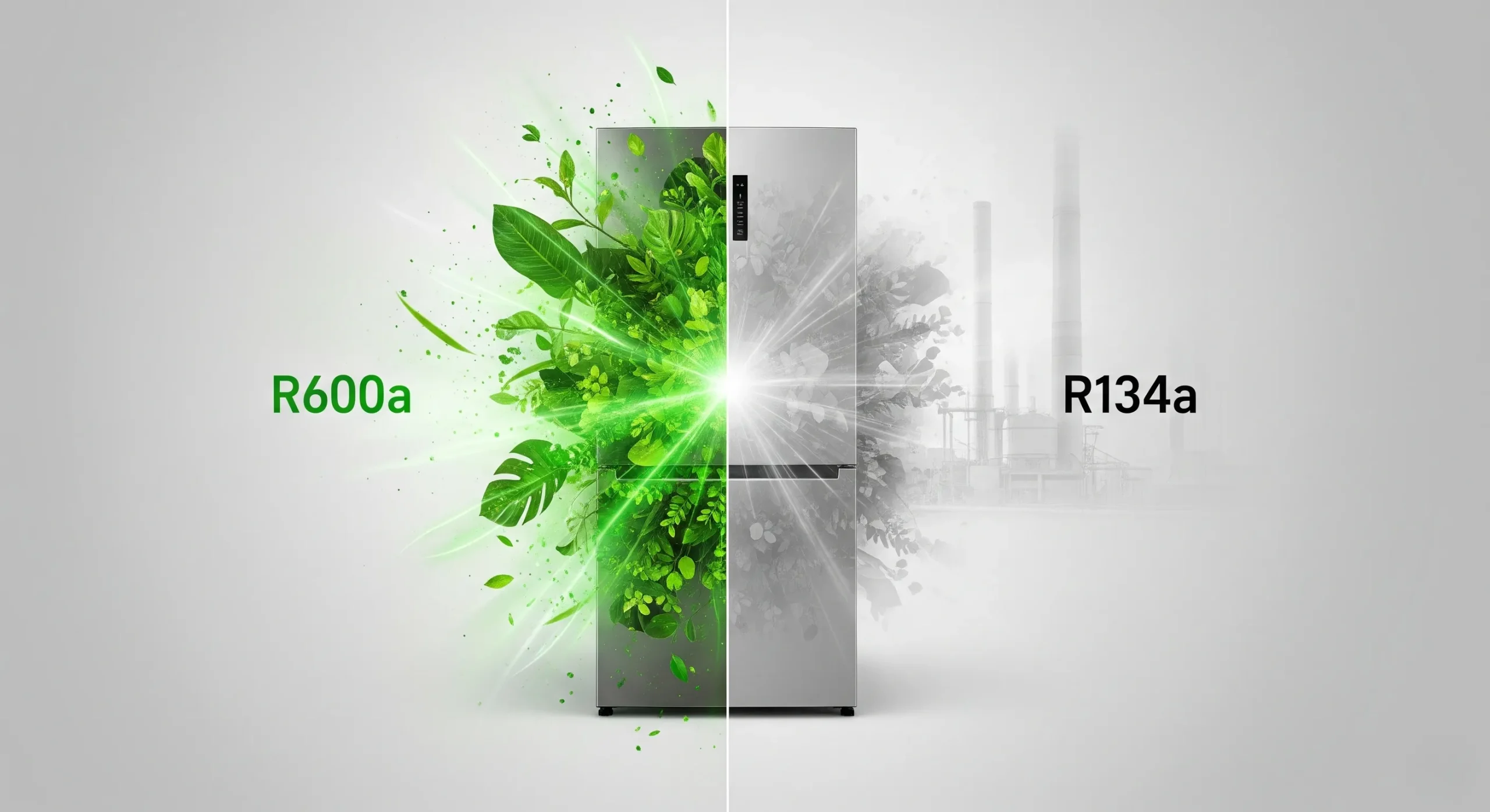 تفاوت گاز r134a و r600a