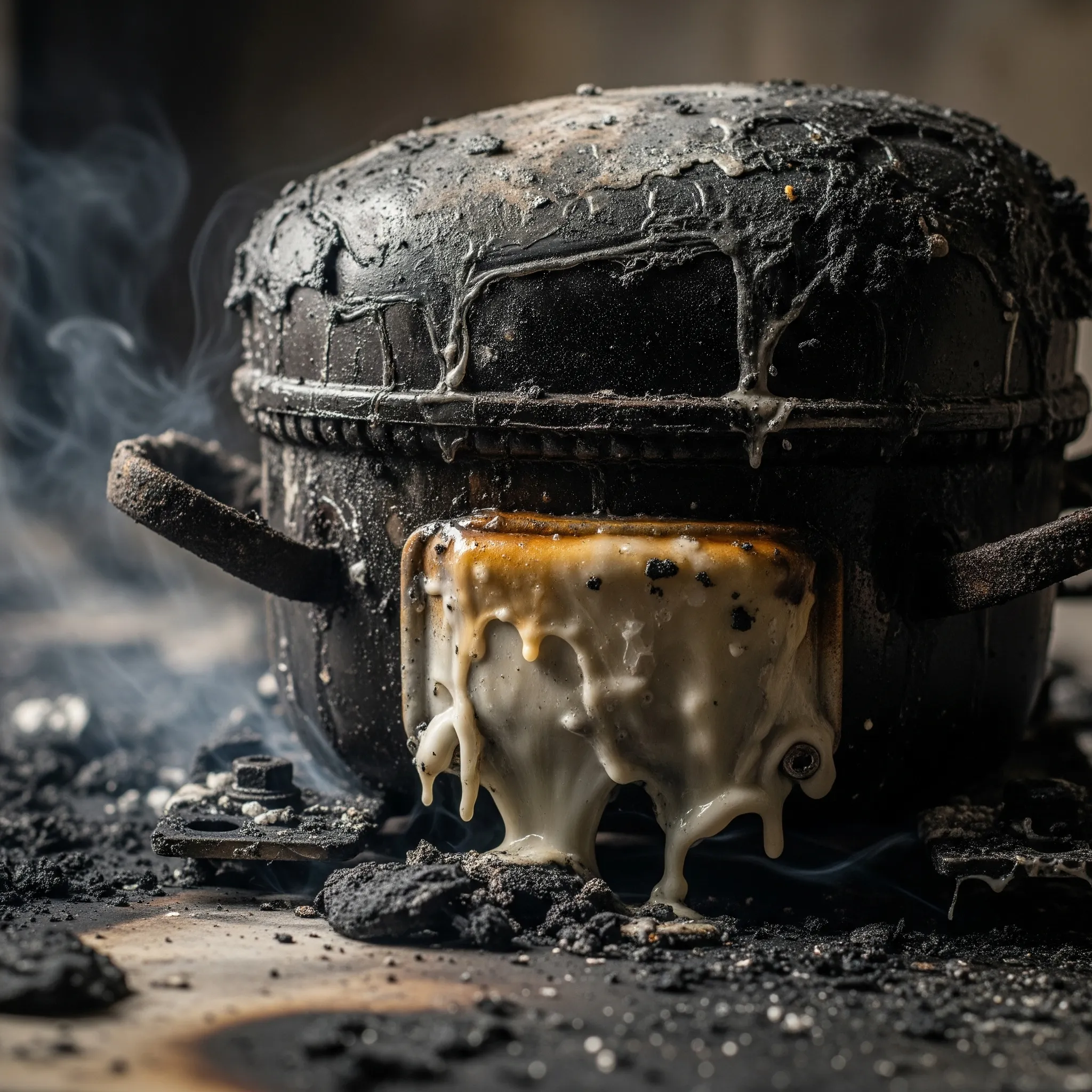 تست سوختن کمپرسور  یخچال