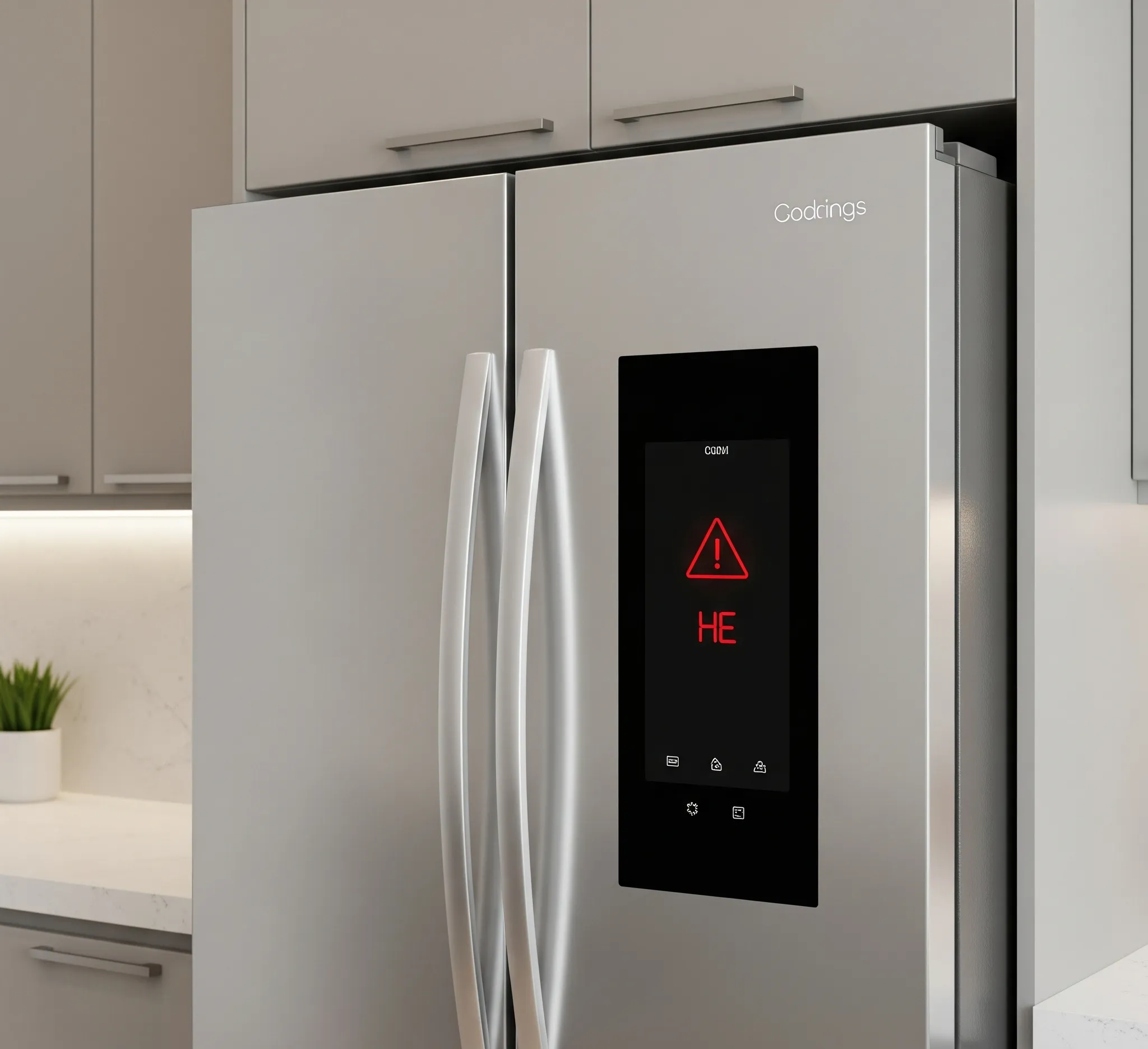 ارور he یخچال