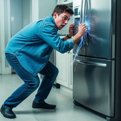 برق داشتن یخچال نو