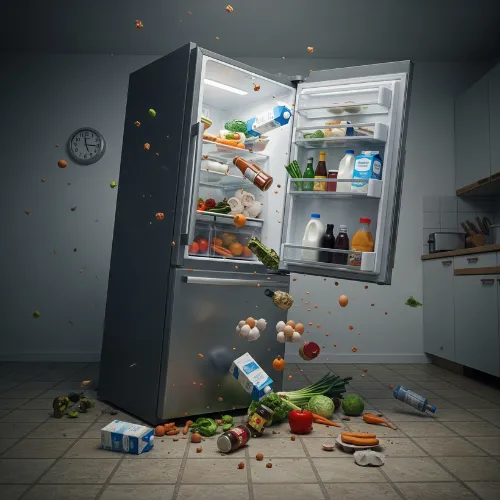 لرزش های یخچال