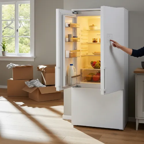 روشن کردن یخچال - جابجایی