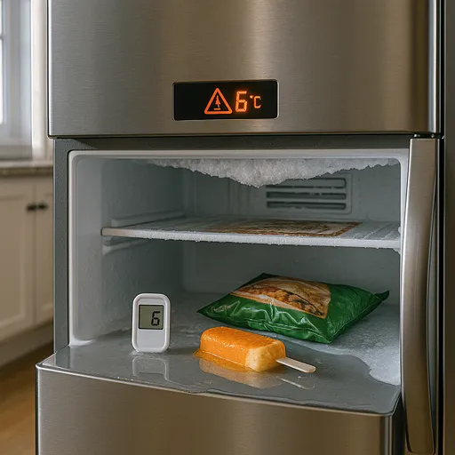 سر نشدن فریزر یخچال