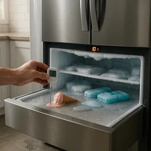 رفع ایراد سرد نکردن فریزر