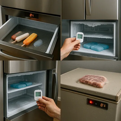 مشکل سرد نکردن فریزر