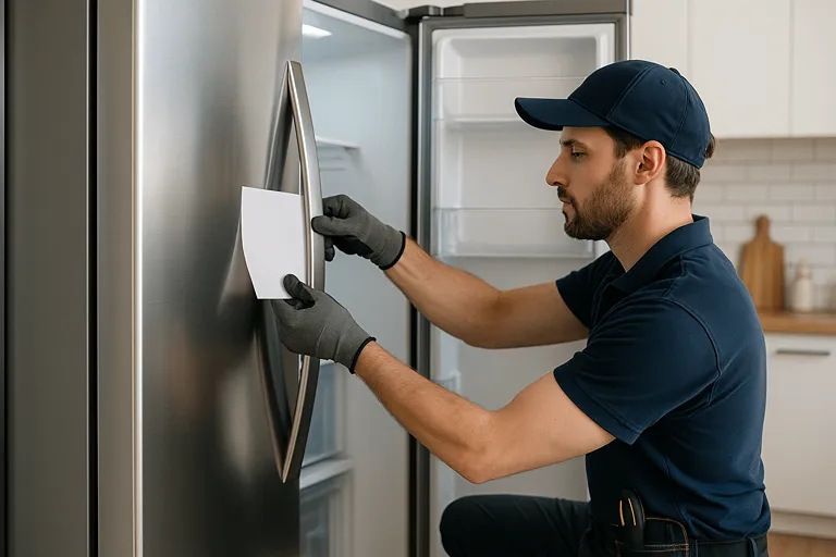 مشکل فرسودگی استیک درب یخچال + تست آن