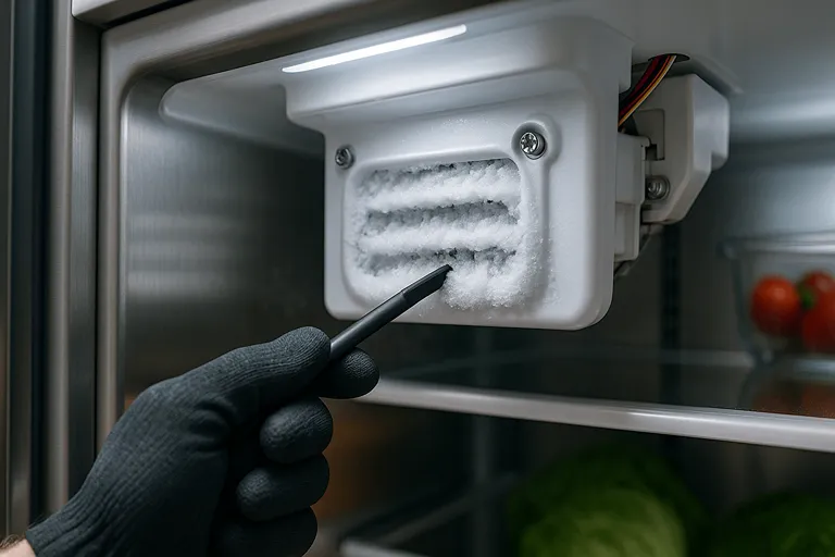 خرابی دریچه دمپر یخچال