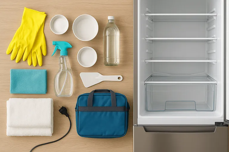 نظافت و تمیز کردن کامل یخچال فریزر