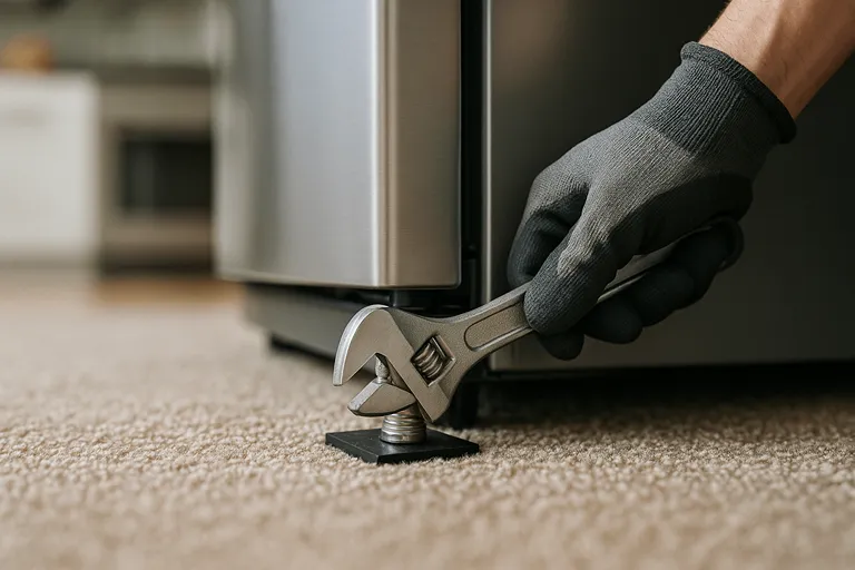 تراز یخچال روی سطوح نا صاف