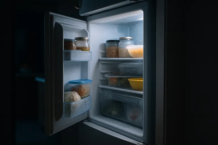 افزایش مصرف برق بخاطر باز ماندن درب یخچال