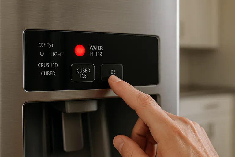 روشن ماندن چراغ فیلتر یخچال بعد از ریست کردن آن