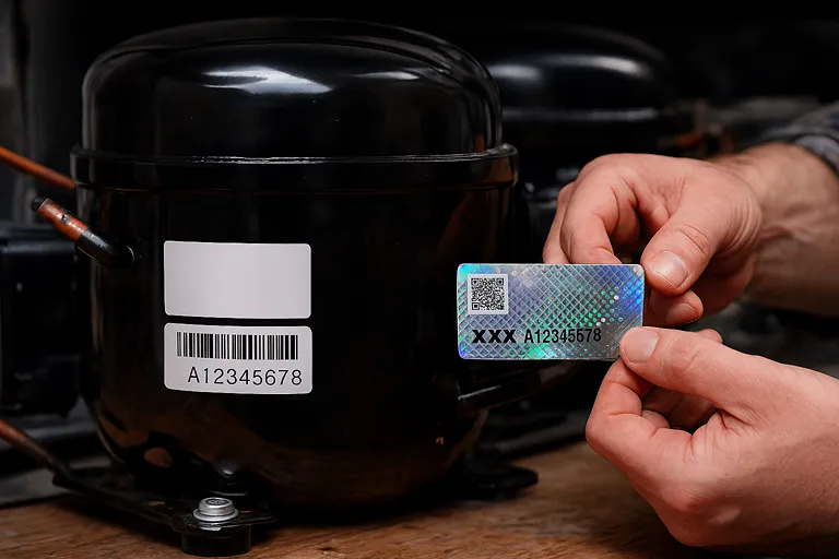 فهمیدن قطعات استوک و تعویض شده یخچال