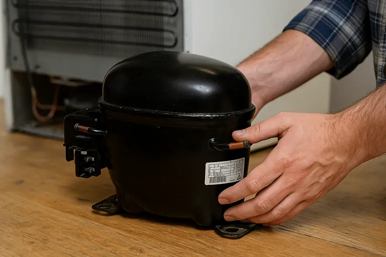 تشخیص کمپرسور اصلی یخچال