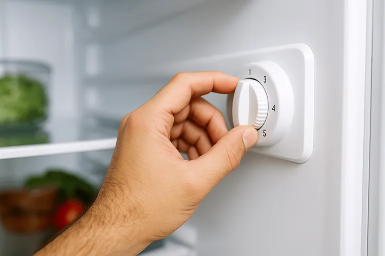 تاثیر تنظیم دمای یخچال روی روشن خاموش شدن آن