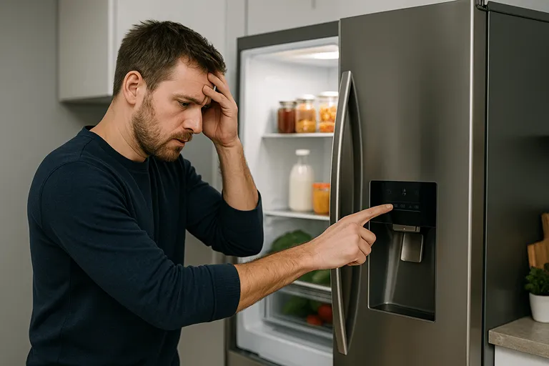 مشکل روشن خاموش شدن یخچال فریزر