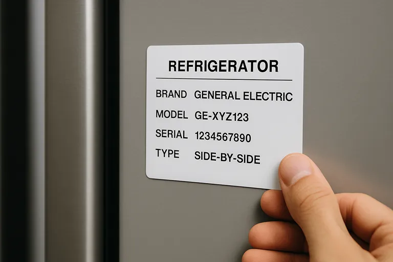 مشخصات دقیق یخچال فریزر برای ثبت ضمانت تعمیر یخچال