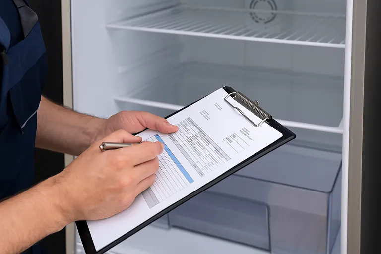 لیست خدمات ارائه شده تعمیرات یخچال