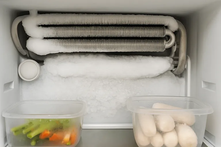 چرا یخچال یخ میزند؟