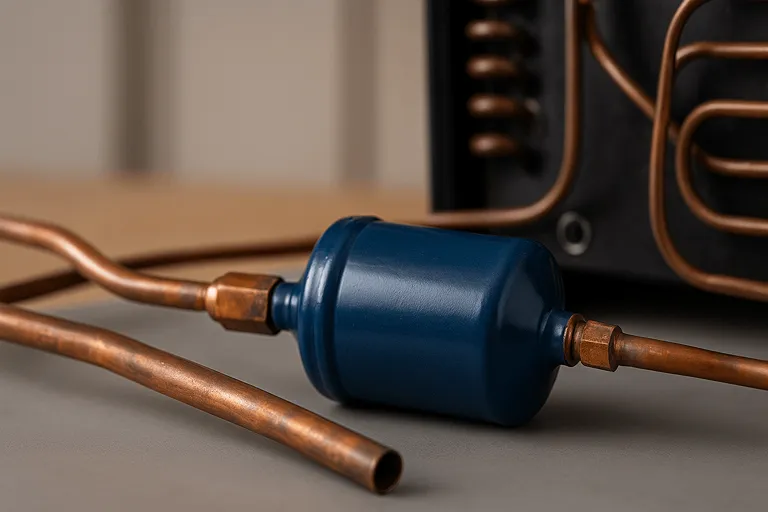 علت گرفتگی لوله مویی یخچال و نقش فیلتر درایر