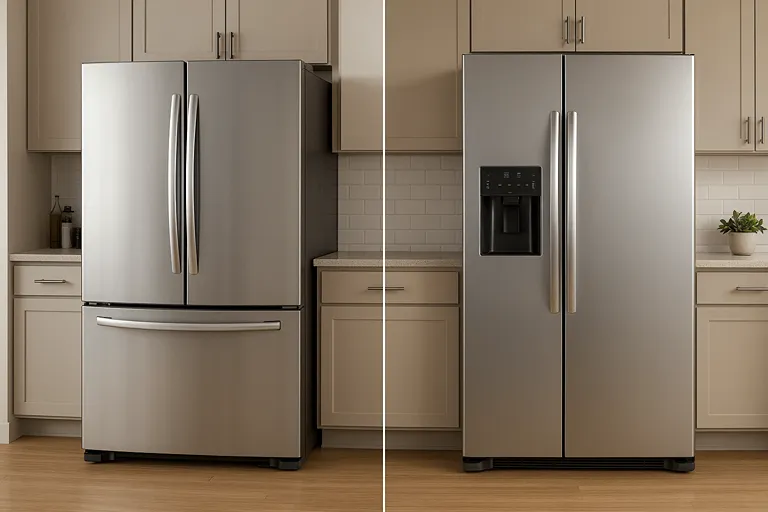 مزایا و معایب یخچال فرنچ دور