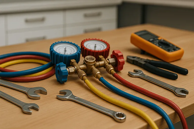 ابزارهای باز کردن و تعمیر گرفتگی لوله مویی یخچال