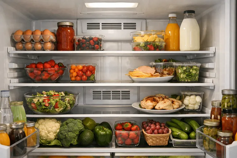 تنظیم دما و چیدمان صحیح برای جلوگیری از ارور HRS یخچال